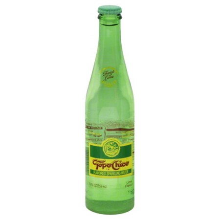 Twist Of Lime Flavored Sparkling Water, 12 oz (Pack of 24) Topo Chico